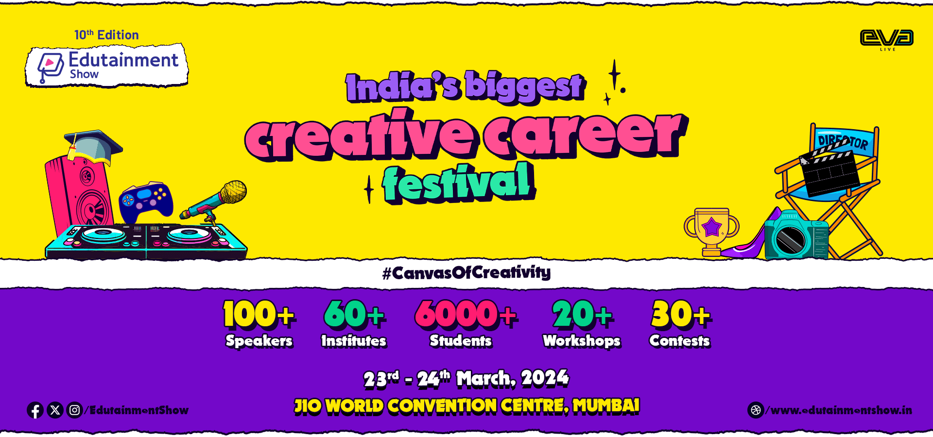 Edutainment_India’s Biggest Creative Career Festival